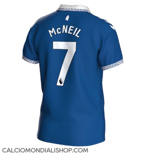 Maglie da calcio Everton Dwight McNeil #7 Prima Maglia 2023-24 Manica Corta